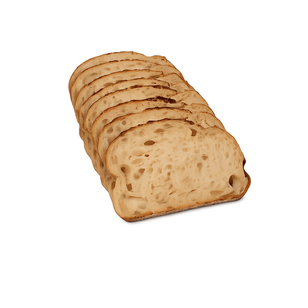 White Sourdough sliced