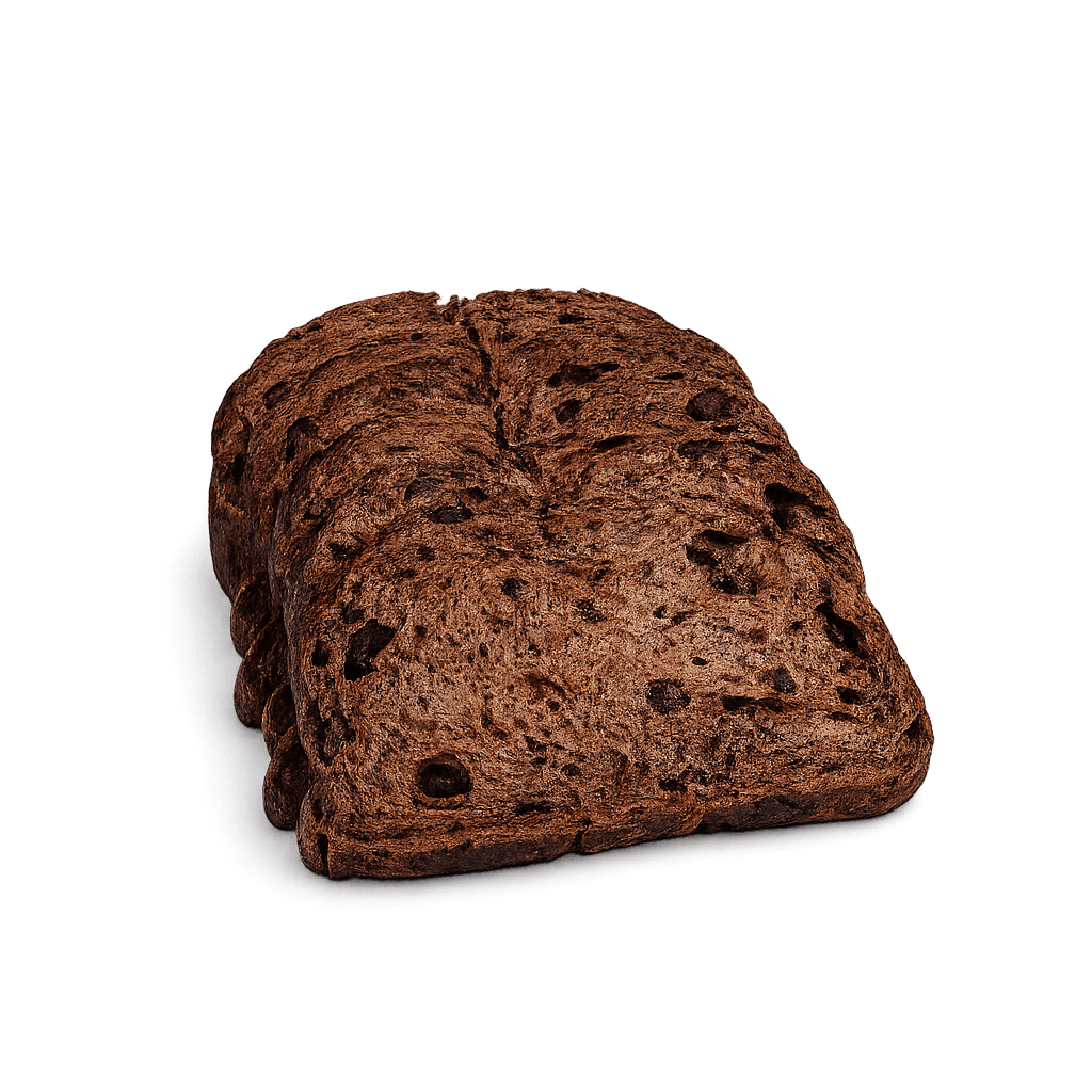 Chocolate Sourdough sliced