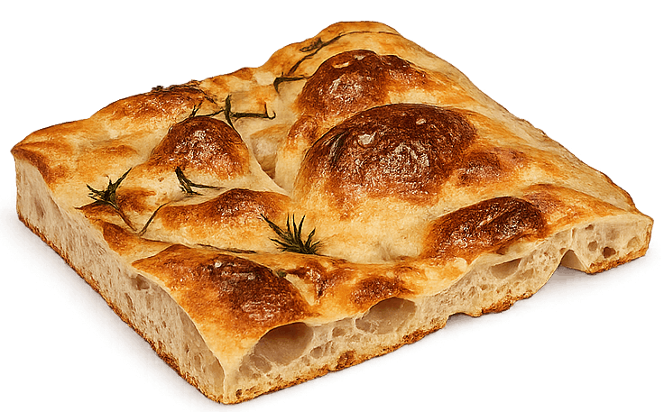 focaccia with rosemary